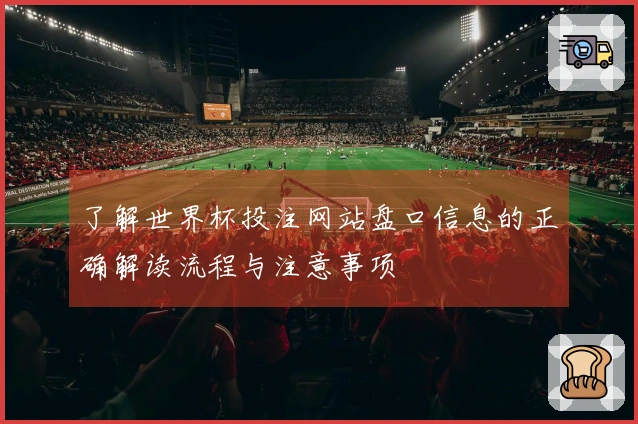 了解世界杯投注网站盘口信息的正确解读流程与注意事项